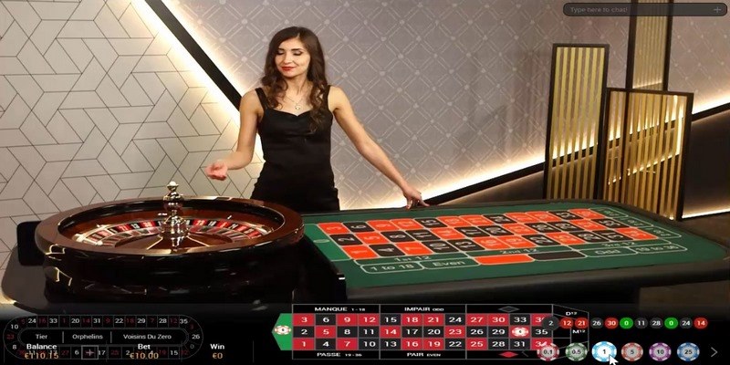 Bàn tròn Roulette là trò chơi thu hút đông đảo fan tham gia tại các nhà cái